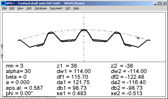 Din 5480 spline