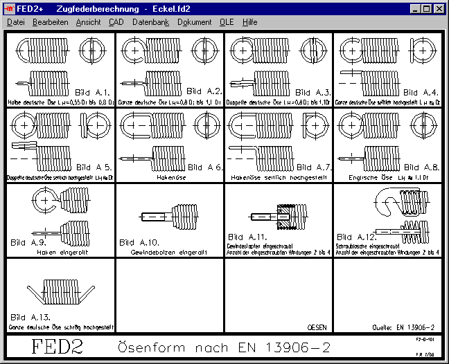 Zugfedern DIN 2097, Optimale Qualität